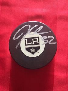 Jonathan Quick Autographed Puck w/ Display Case