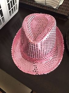 Ladies new Fedora hat with blinking lights