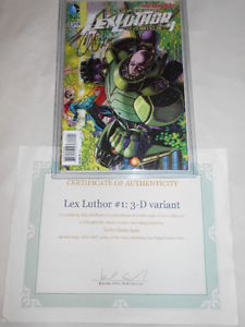 Lex Luthor #1 Hologram Edition Sighed: Charles Soule $25