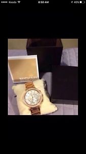 MK MOTHER OF PEARL WATCH