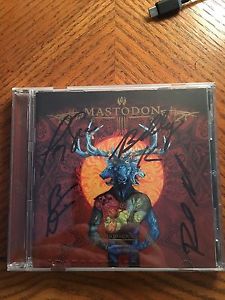 Mastodon signed cd