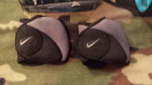 Mens shoes and nike ankle weights.