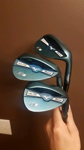 Mizuno S5 Blue Ion 54 and 58 degree wedge