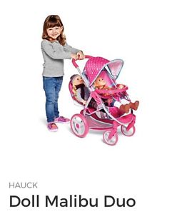 NEW in box Hauck double doll stroller