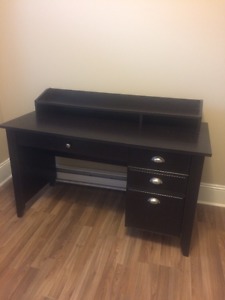 New Dark Wood Desk