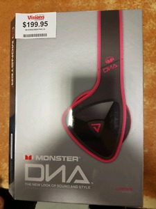 New in box monster headphones