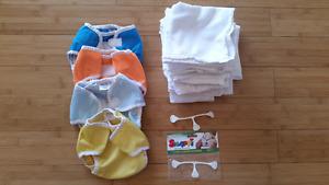 Newborn/small baby cloth diaper options