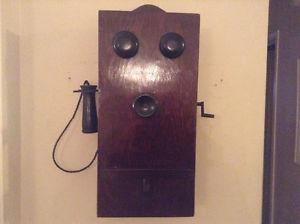 Old phone replica cabinet $