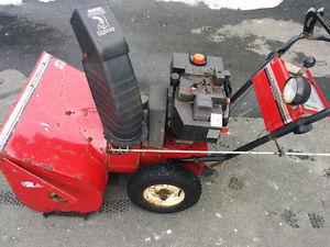 Old reliable snow blower