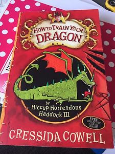 Ow to train your dragon novel
