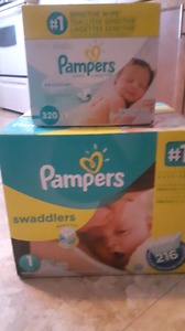 Pampers and wipes