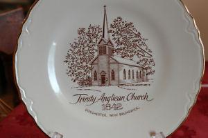 Plate - Trinity Anglican Church - Dorchester NB