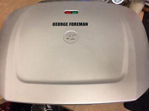 Practically new family size George foreman grill