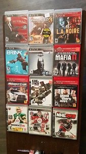 Ps3 games for sale or trade