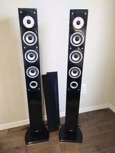 Quest tower home theatre speakers