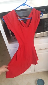 Red dress size small