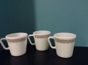 Retro Pyrex mugs
