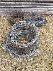 Rolls of Barb wire