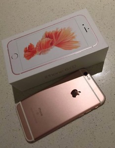 Rose gold iPhone 6s