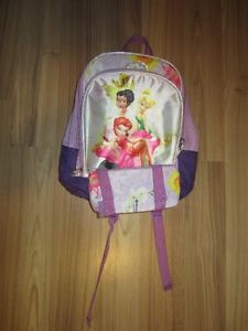 SMALL "DISNEY FAIRIES" BACKPACK & PENCIL CASE - LIKE NEW!