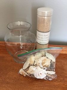 Sand, Sea Shells & Decorative Jar