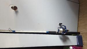 Selling shakespeire fishing rod used 1 time