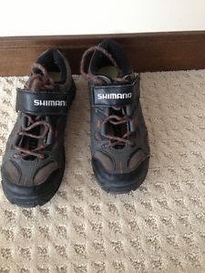 Shimano Mountain cycling shoe.