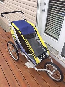 Single chariot jogging stroller
