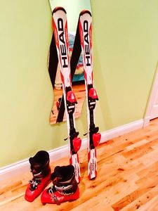 Skis and boots