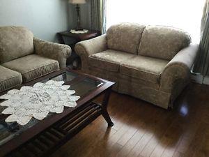 Sofa and Loveseat