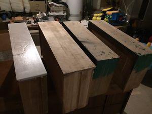 Solid Wood Dresser Drawers