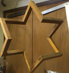 Star - 3D Wooden Star 24 inches across