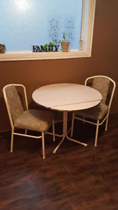 Table and 2 Chairs Set