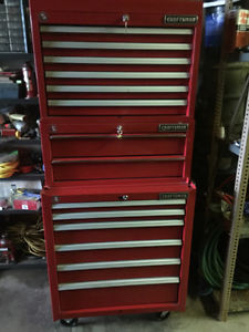 Tool cabinets, motors, tires, drills and more