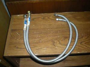 Two Flexable Sink Hoses