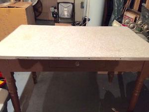 Vintage kitchen table