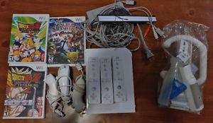 WII SYSTEM AND GAMES