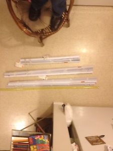 White Blinds 3 individual Great Condition