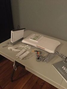 Wii and fit board