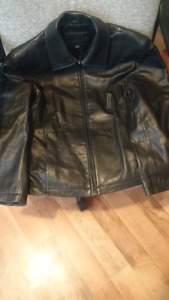 Womens Nice Leather Jacket Large
