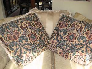 Zippered large floor cushions or...