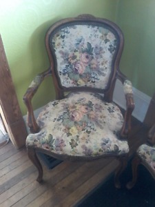 antique armchairs