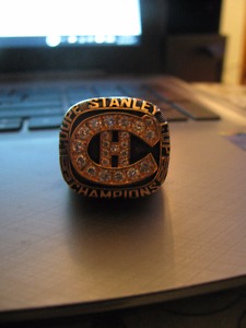 montreal canadians championship ring replica