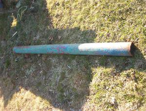 steel pipe 64" long x 31/2 " ID $6.00