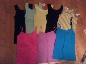 12 Girls Tank Tops -New With Tags