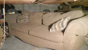 2 couches for free! regular and love seat