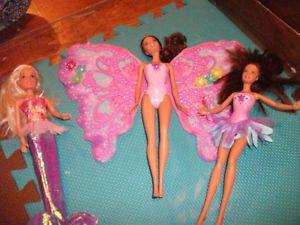 3 BARBIES