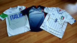 3 Italy National Soccer Jerseys