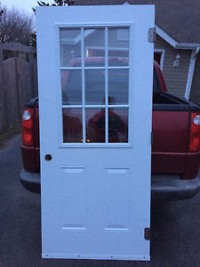 36" Steel Door