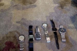 6 watches for sale